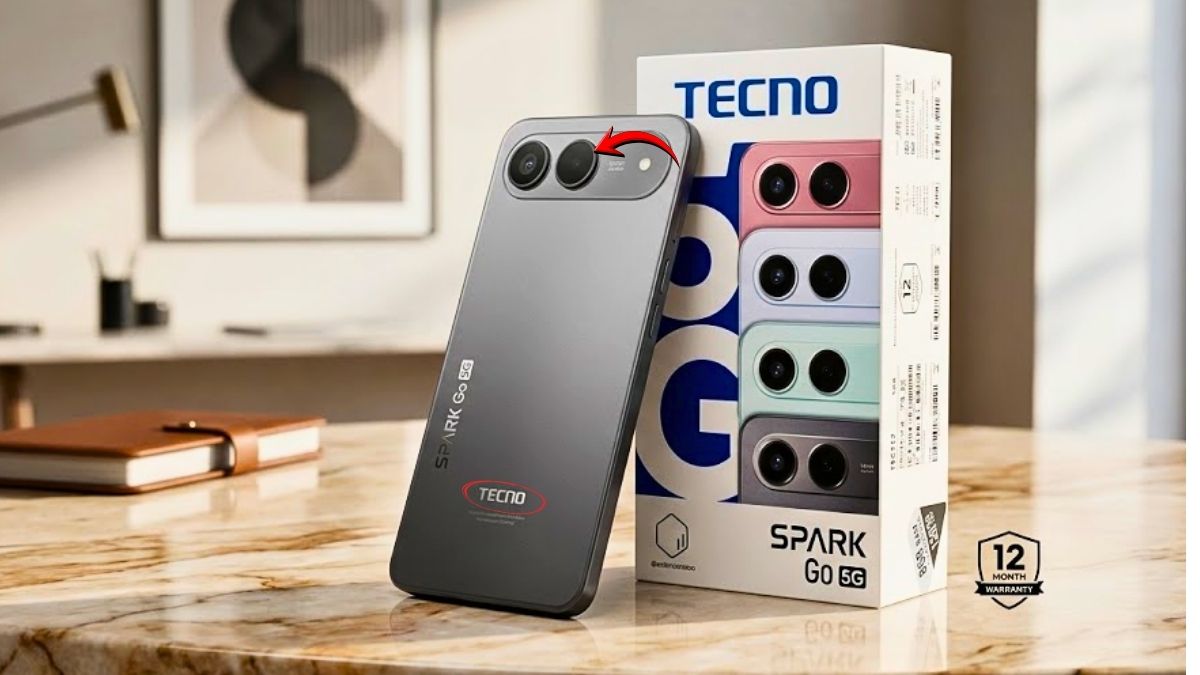 Explora el Tecno Spark Go 5G 2026 con cámara avanzada y gran pantalla